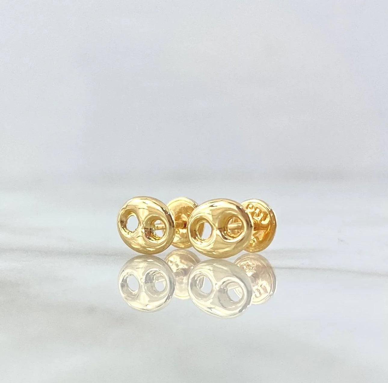 Studs earring gc 18k gold