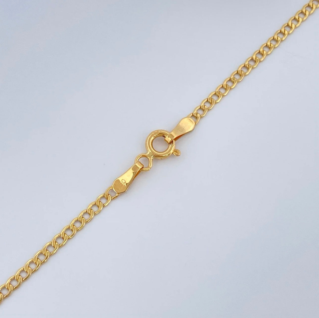 Cuban Chain 60cm 18k gold
