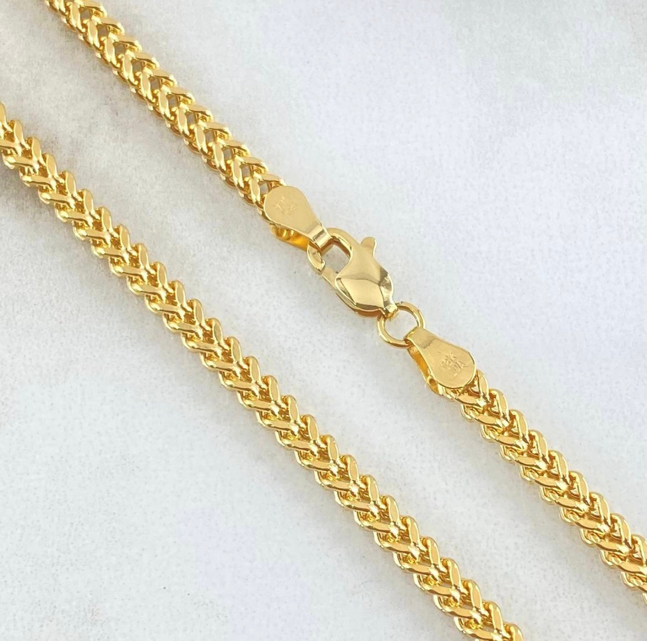 Franco Chain 60cm 18k gold