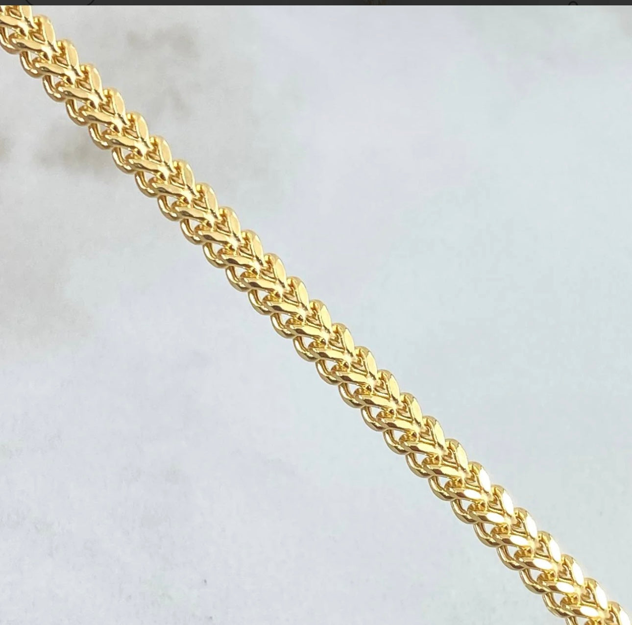 Franco Chain 60cm 18k gold