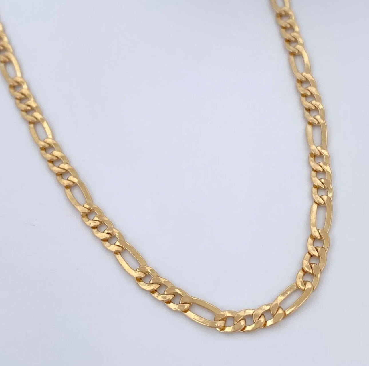 Figaro Chain 60cm 18k gold
