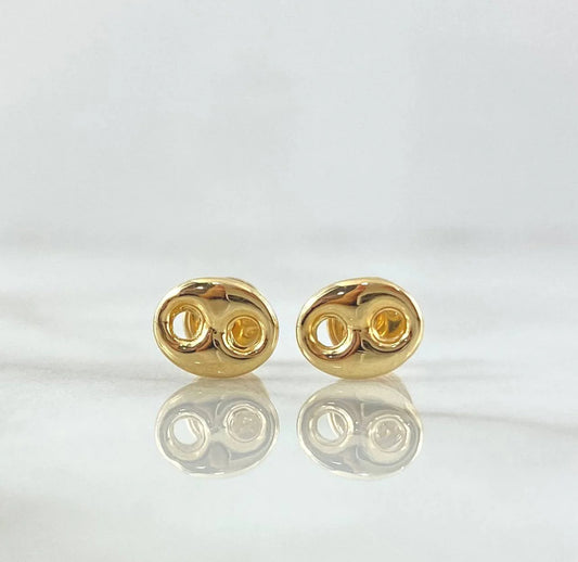 Studs earring gc 18k gold