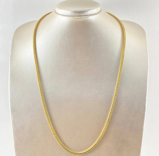Franco Chain 60cm 18k gold