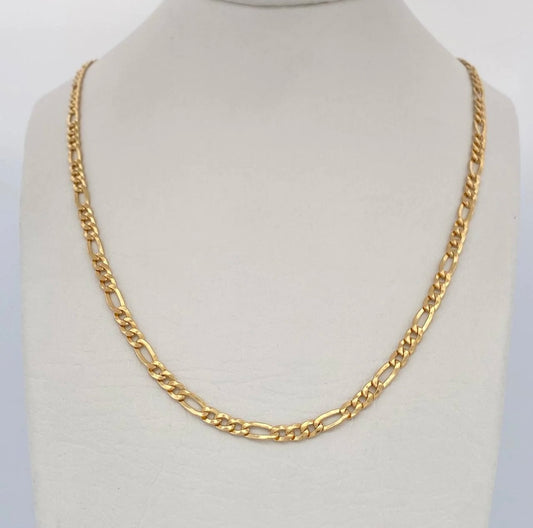 Figaro Chain  60cm 18k gold